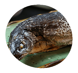 岩魚の塩焼き